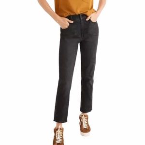 Madewell Black Perfect Vintage Crop Jean 29